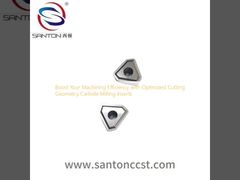 Boost Your Machining Efficiency with Optimized Cutting Geometry Carbide Milling Inserts