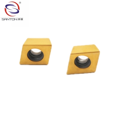 comprare Il carburo indicizzabile del grado P25 e K30 inserisce l'alto CVD dell'acciaio di manganese di 91,5 HRA ricoperto online manufacture