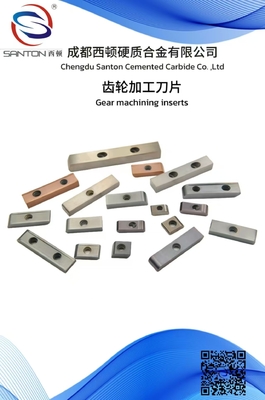 comprare K15 Inserti WC a grano fine per la lavorazione di ferro fuso raffreddato 91.5HRA Inserti di fresatura a carburo online manufacture