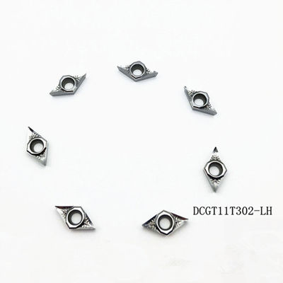 Un buon prezzo. Inserti in carburo di tungsteno DCGT11T304 rossi per alluminio 92 HRA in linea